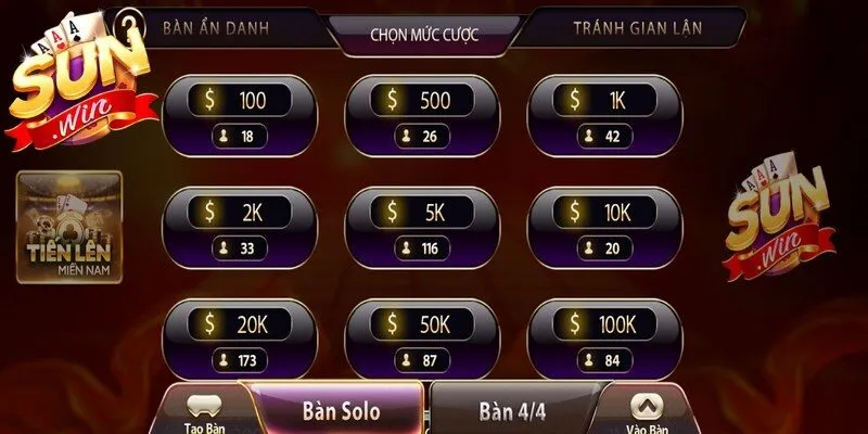 Xì Tố dựa trên luật chơi Poker quốc tế nhưng được tối giản hóa