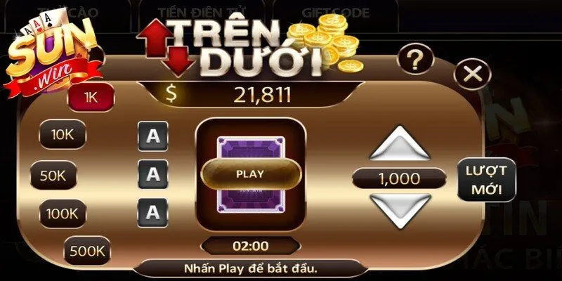 Mẹo chơi MiniGame Sunwin bách chiến bách thắng