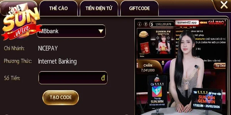 Hệ thống ngân hàng liên kết đa dạng giúp thoải mái lựa chọn giao dịch 