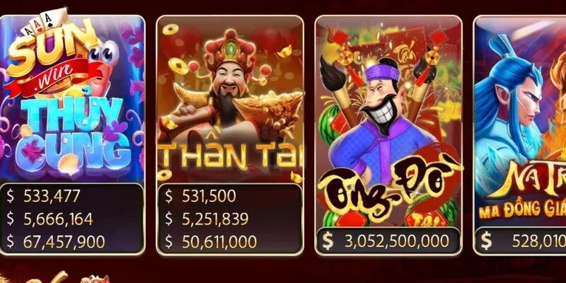 SlotGame Sunwin lối chơi nhẹ nhàng nhưng tỷ lệ nổ hũ lại cực kỳ cao