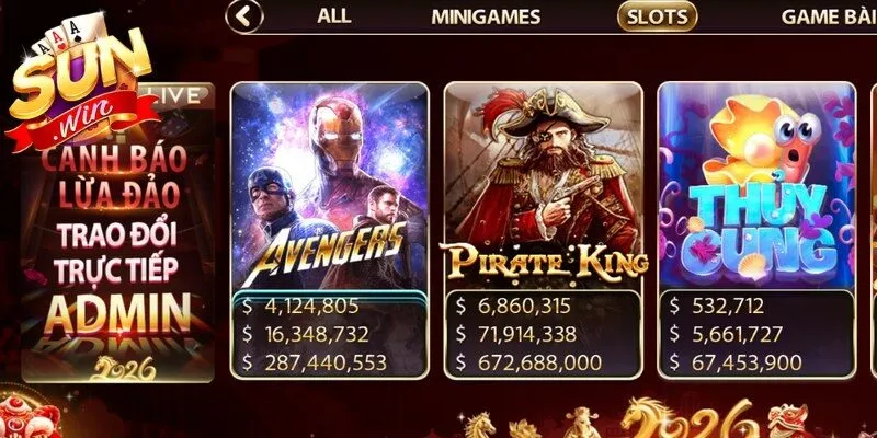 SlotGame Sunwin là trò chơi phụ thuộc nhiều vào yếu tố may mắn