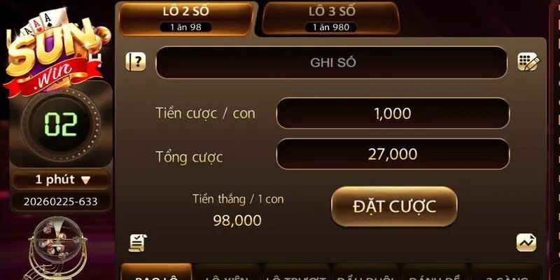 Xổ số Sunwin cung cấp đa dạng các loại hình xổ số và lô đề